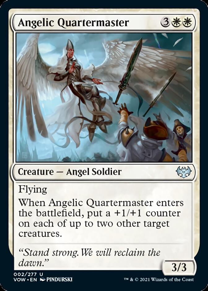 Angelic Quartermaster [Innistrad: Crimson Vow] | Jomio and Rueliete's Cards and Comics