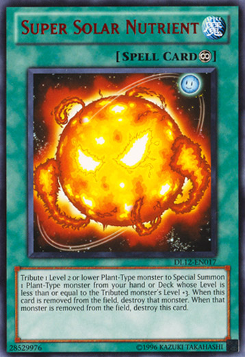 Super Solar Nutrient (Red) [DL12-EN017] Rare | Jomio and Rueliete's Cards and Comics