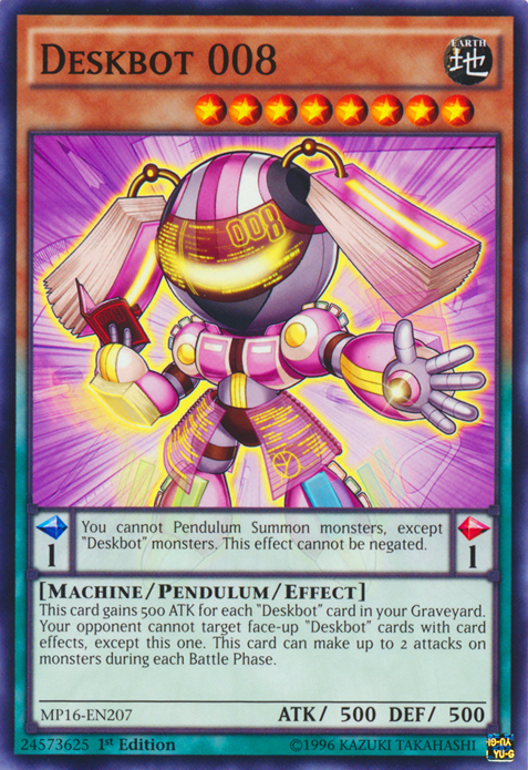 Deskbot 008 [MP16-EN207] Common | Jomio and Rueliete's Cards and Comics
