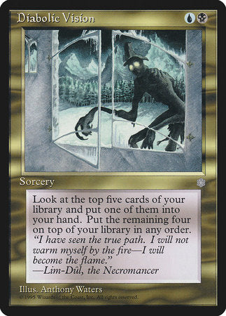 Diabolic Vision [Ice Age] | Jomio and Rueliete's Cards and Comics