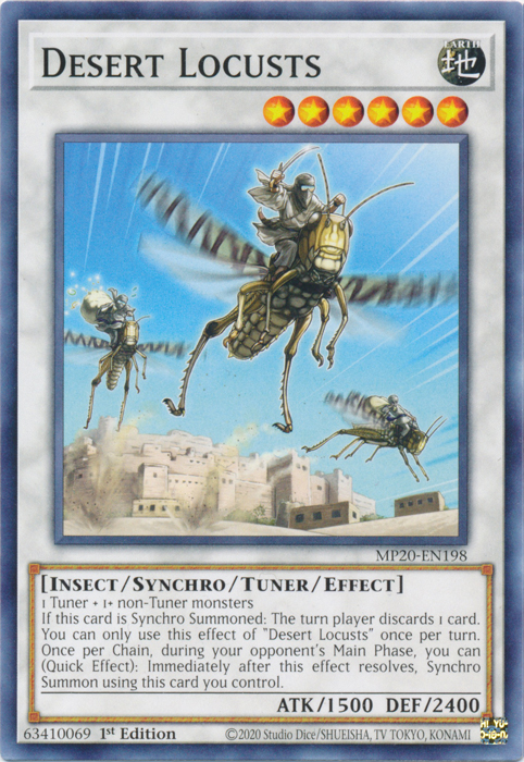 Desert Locusts [MP20-EN198] Common | Jomio and Rueliete's Cards and Comics
