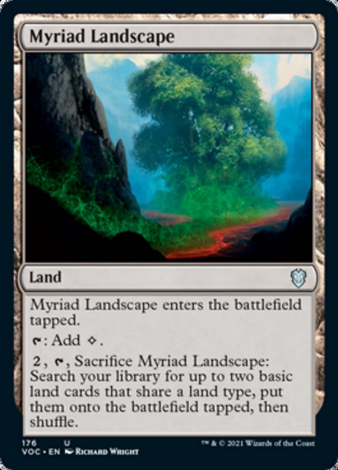 Myriad Landscape [Innistrad: Crimson Vow Commander] | Jomio and Rueliete's Cards and Comics