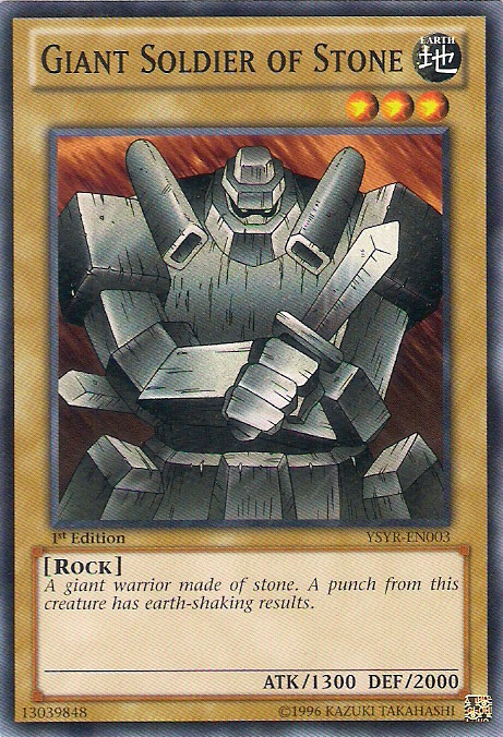Giant Soldier of Stone [YSYR-EN003] Common | Jomio and Rueliete's Cards and Comics