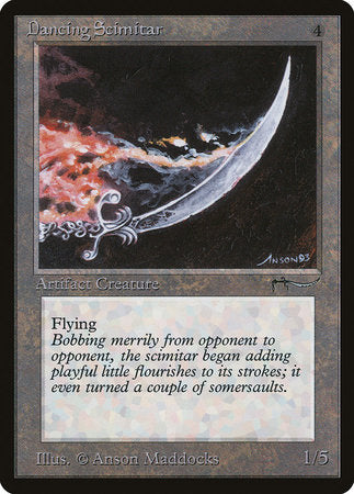 Dancing Scimitar [Arabian Nights] | Jomio and Rueliete's Cards and Comics