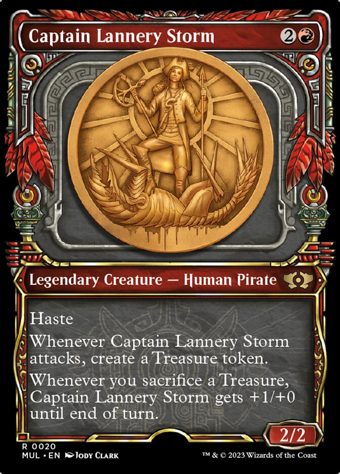 Captain Lannery Storm [Multiverse Legends] | Jomio and Rueliete's Cards and Comics