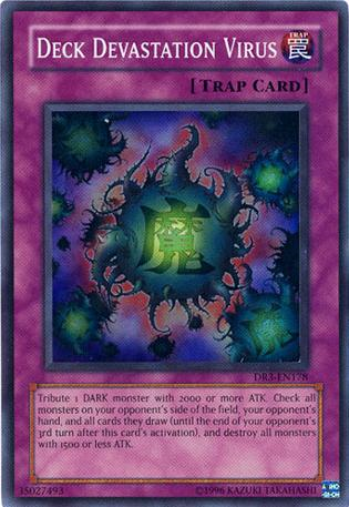 Deck Devastation Virus [DR3-EN178] Super Rare | Jomio and Rueliete's Cards and Comics