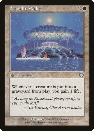 Moonlit Wake [Mercadian Masques] | Jomio and Rueliete's Cards and Comics
