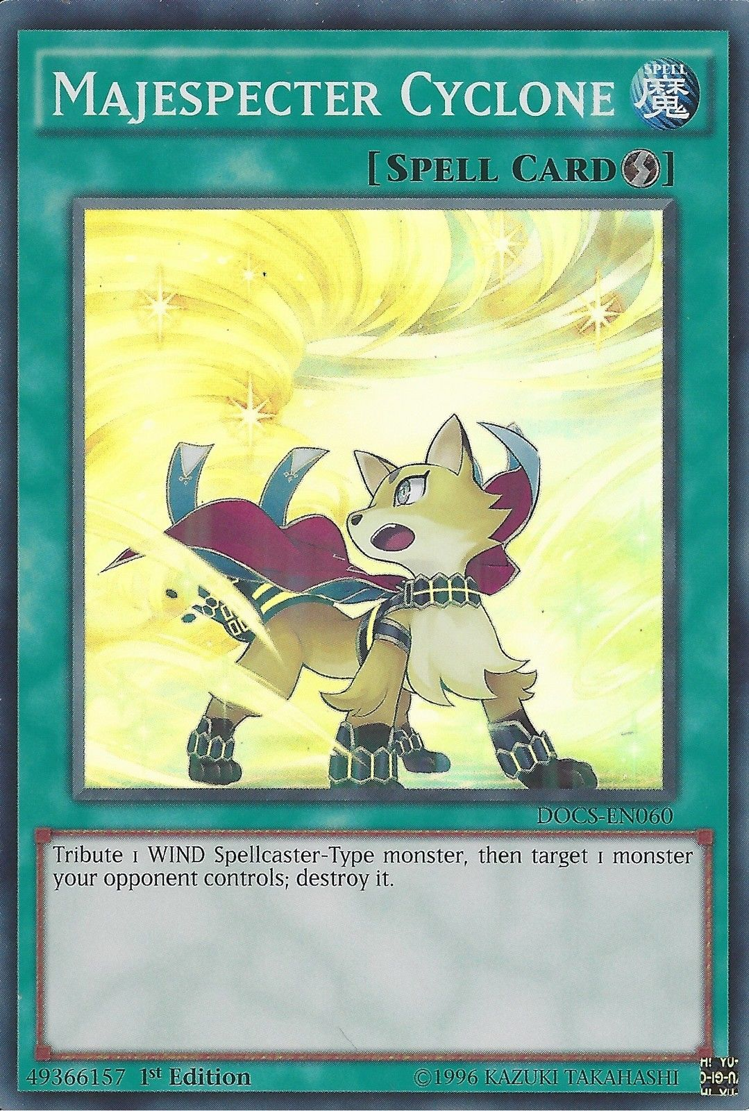 Majespecter Cyclone [DOCS-EN060] Super Rare | Jomio and Rueliete's Cards and Comics