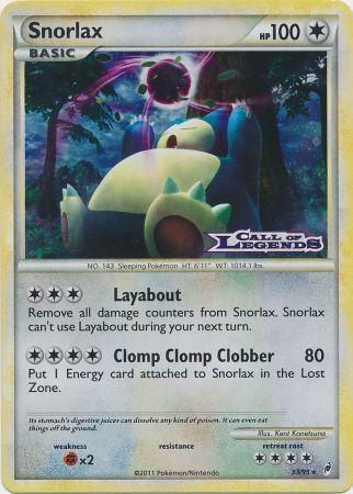 Snorlax (33/95) (Prerelease Promo) [Nintendo: Black Star Promos] | Jomio and Rueliete's Cards and Comics
