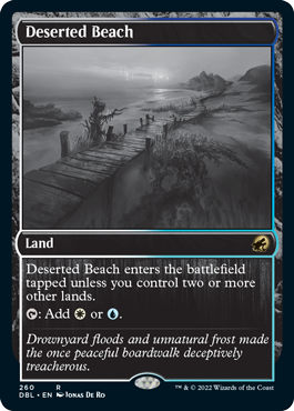 Deserted Beach [Innistrad: Double Feature] | Jomio and Rueliete's Cards and Comics
