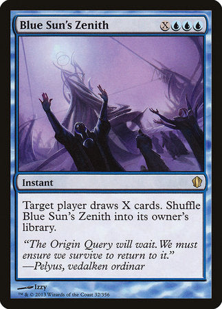 Blue Sun's Zenith [Commander 2013] | Jomio and Rueliete's Cards and Comics