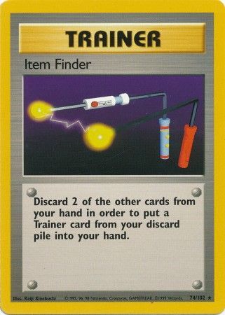 Item Finder (74/102) [Base Set Unlimited] | Jomio and Rueliete's Cards and Comics