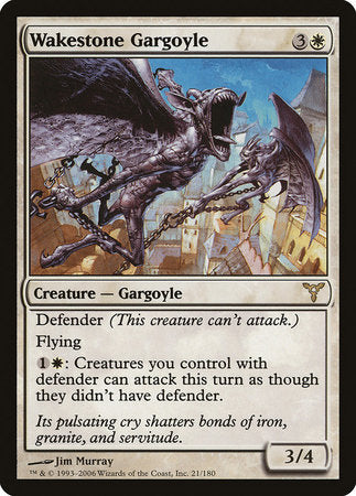 Wakestone Gargoyle [Dissension] | Jomio and Rueliete's Cards and Comics