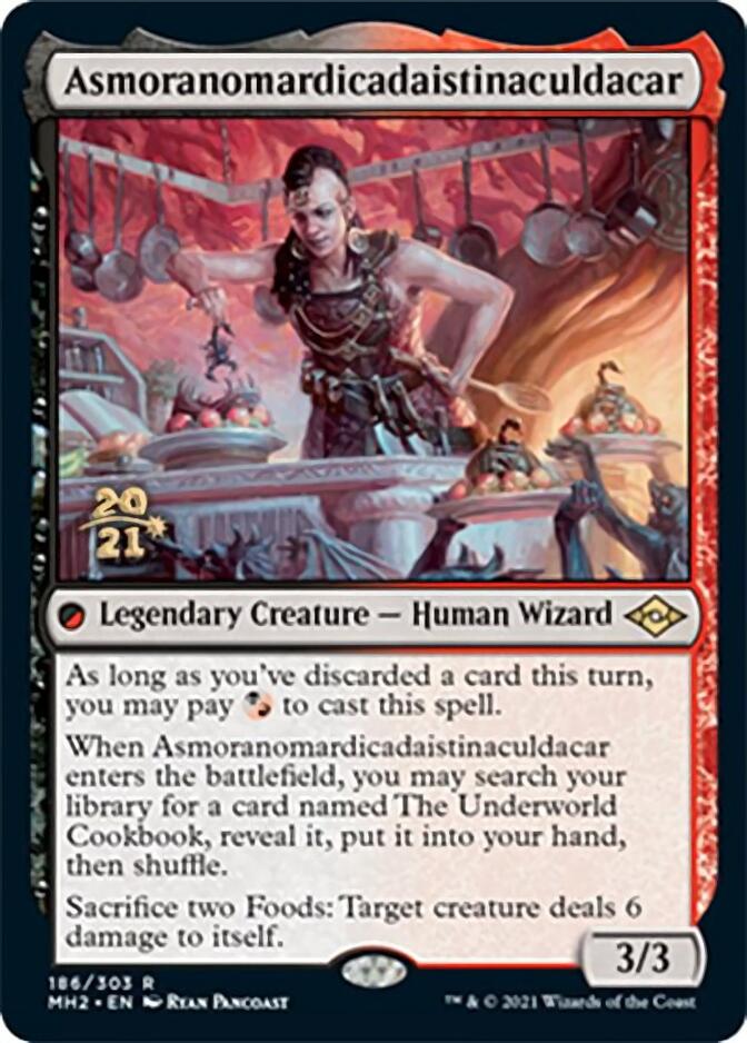Asmoranomardicadaistinaculdacar [Modern Horizons 2 Prerelease Promos] | Jomio and Rueliete's Cards and Comics