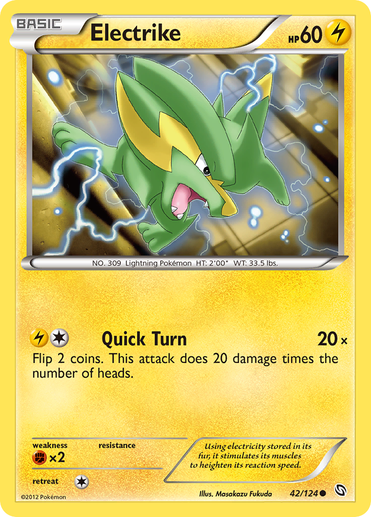 Electrike (42/124) [Black & White: Dragons Exalted] | Jomio and Rueliete's Cards and Comics