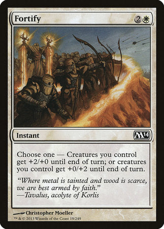 Fortify [Magic 2014] | Jomio and Rueliete's Cards and Comics