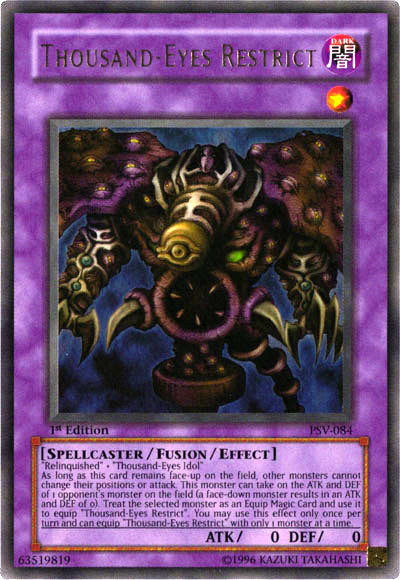 Thousand-Eyes Restrict [PSV-084] Ultra Rare | Jomio and Rueliete's Cards and Comics