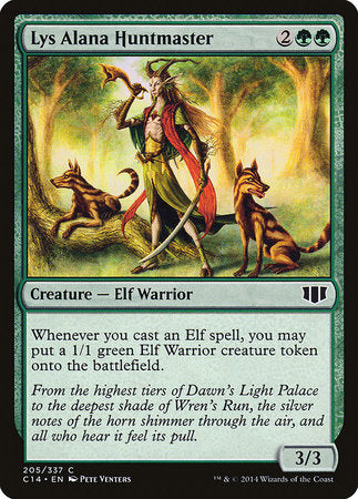 Lys Alana Huntmaster [Commander 2014] | Jomio and Rueliete's Cards and Comics