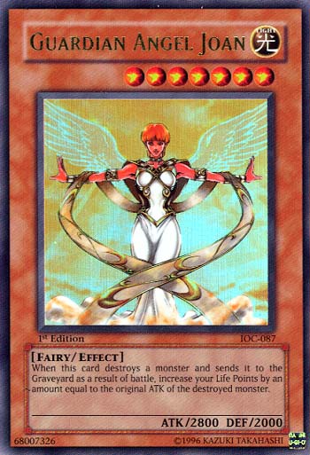 Guardian Angel Joan [IOC-087] Ultra Rare | Jomio and Rueliete's Cards and Comics