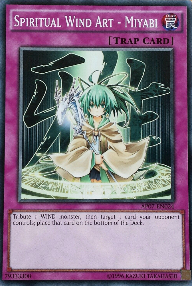 Spiritual Wind Art - Miyabi [AP07-EN024] Common | Jomio and Rueliete's Cards and Comics