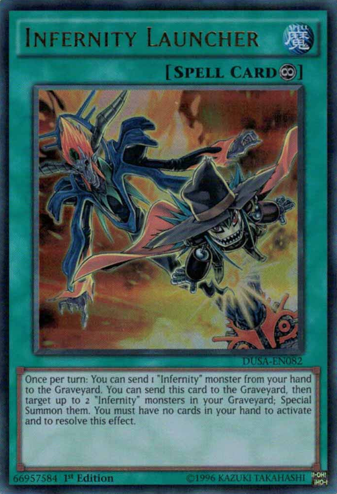 Infernity Launcher [DUSA-EN082] Ultra Rare | Jomio and Rueliete's Cards and Comics