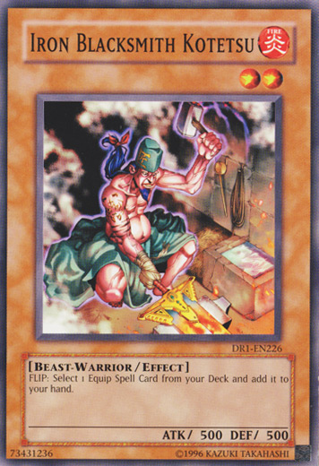 Iron Blacksmith Kotetsu [DR1-EN226] Common | Jomio and Rueliete's Cards and Comics