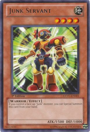 Junk Servant [EXVC-EN001] Rare | Jomio and Rueliete's Cards and Comics