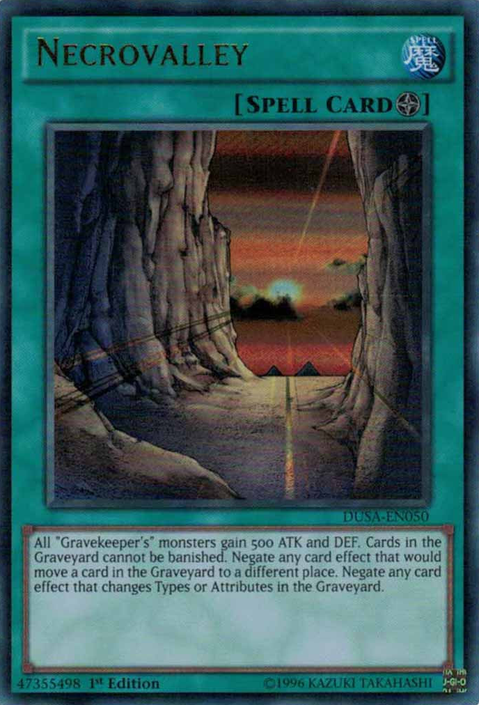 Necrovalley [DUSA-EN050] Ultra Rare | Jomio and Rueliete's Cards and Comics