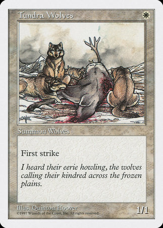 Tundra Wolves [Fifth Edition] | Jomio and Rueliete's Cards and Comics