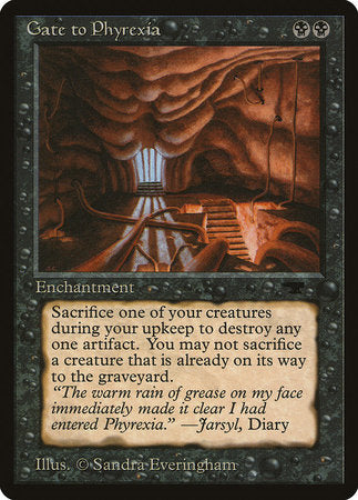 Gate to Phyrexia [Antiquities] | Jomio and Rueliete's Cards and Comics