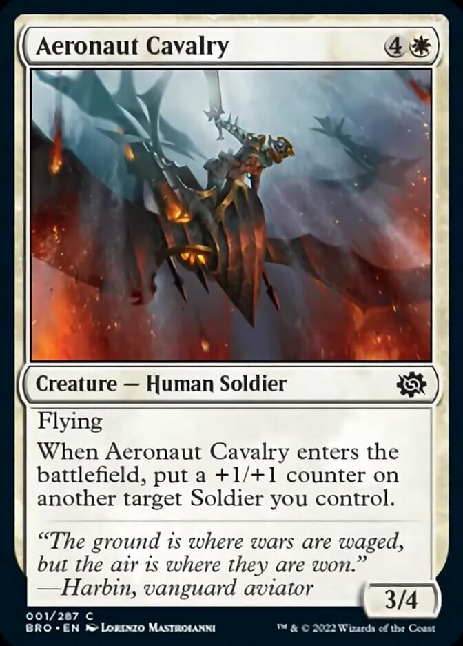 Aeronaut Cavalry [The Brothers' War] | Jomio and Rueliete's Cards and Comics