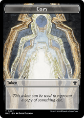 Copy // Zombie Double-Sided Token [Murders at Karlov Manor Commander Tokens] | Jomio and Rueliete's Cards and Comics