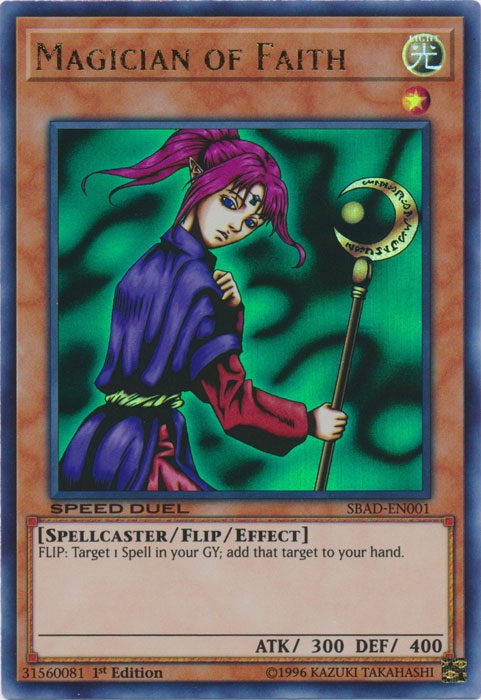 Magician of Faith [SBAD-EN001] Ultra Rare | Jomio and Rueliete's Cards and Comics