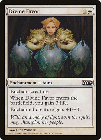 Divine Favor [Magic 2012] | Jomio and Rueliete's Cards and Comics