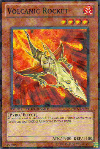 Volcanic Rocket [DT05-EN059] Common | Jomio and Rueliete's Cards and Comics