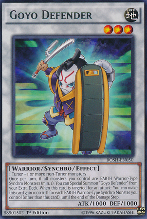 Goyo Defender [BOSH-EN050] Rare | Jomio and Rueliete's Cards and Comics