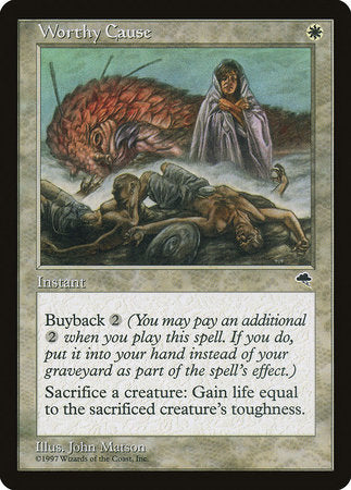 Worthy Cause [Tempest] | Jomio and Rueliete's Cards and Comics
