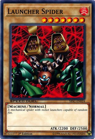 Launcher Spider [SBSC-EN024] Common | Jomio and Rueliete's Cards and Comics