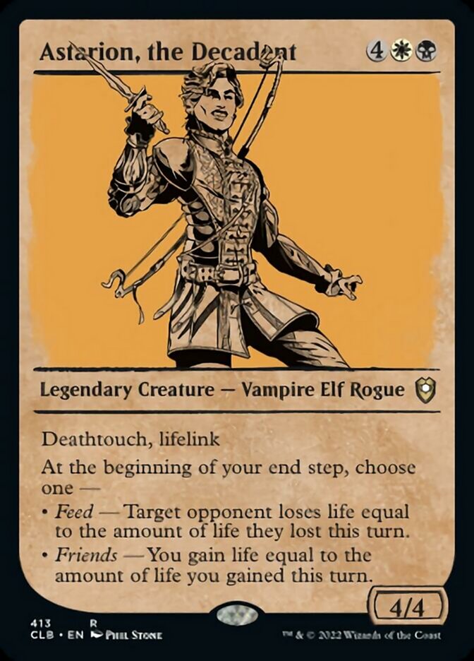 Astarion, the Decadent (Showcase) [Commander Legends: Battle for Baldur's Gate] | Jomio and Rueliete's Cards and Comics