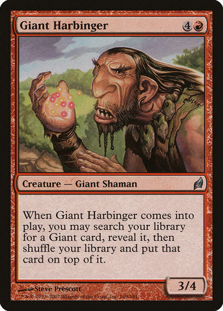Giant Harbinger [Lorwyn] | Jomio and Rueliete's Cards and Comics