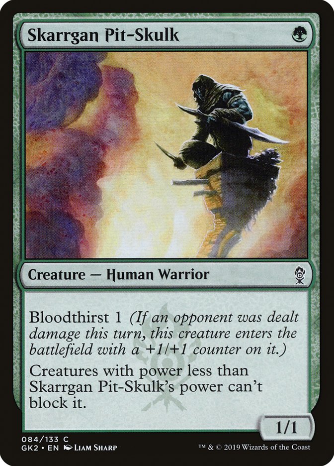 Skarrgan Pit-Skulk [Ravnica Allegiance Guild Kit] | Jomio and Rueliete's Cards and Comics