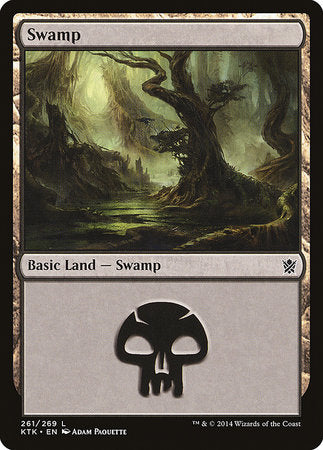 Swamp (261) [Khans of Tarkir] | Jomio and Rueliete's Cards and Comics