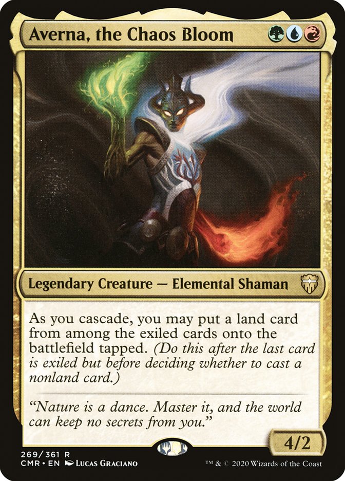 Averna, the Chaos Bloom [Commander Legends] | Jomio and Rueliete's Cards and Comics