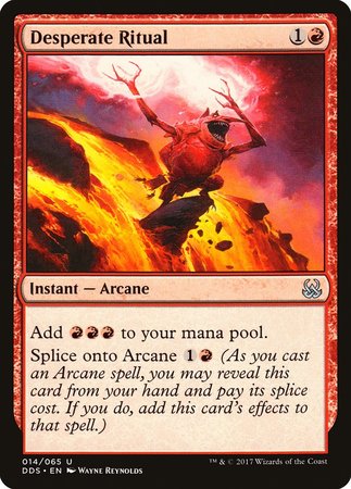 Desperate Ritual [Duel Decks: Mind vs. Might] | Jomio and Rueliete's Cards and Comics