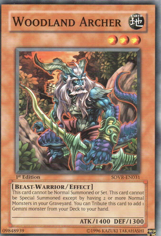 Woodland Archer [SOVR-EN031] Common | Jomio and Rueliete's Cards and Comics