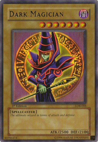 Dark Magician [LOB-005] Ultra Rare | Jomio and Rueliete's Cards and Comics