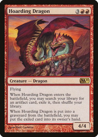 Hoarding Dragon [Magic 2011] | Jomio and Rueliete's Cards and Comics