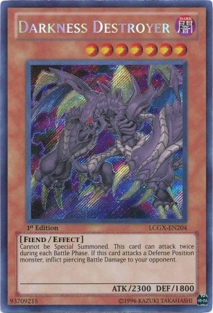 Darkness Destroyer [LCGX-EN204] Secret Rare | Jomio and Rueliete's Cards and Comics