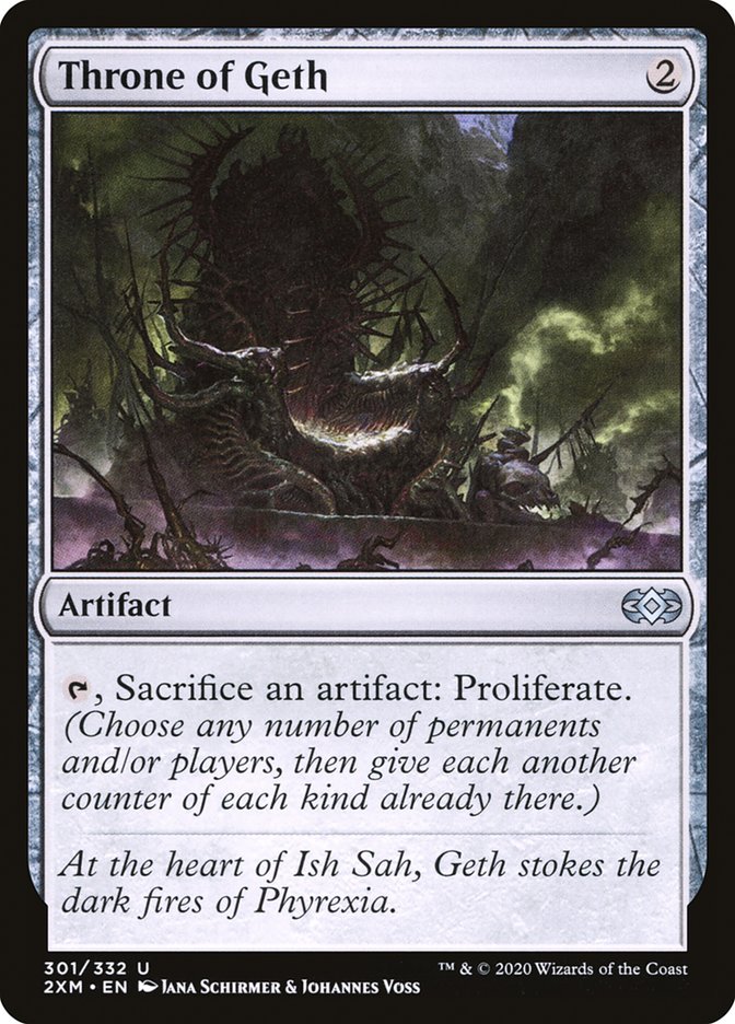 Throne of Geth [Double Masters] | Jomio and Rueliete's Cards and Comics