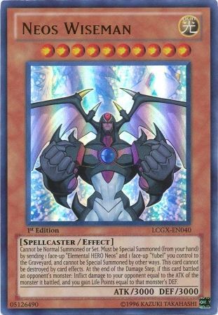 Neos Wiseman [LCGX-EN040] Ultra Rare | Jomio and Rueliete's Cards and Comics